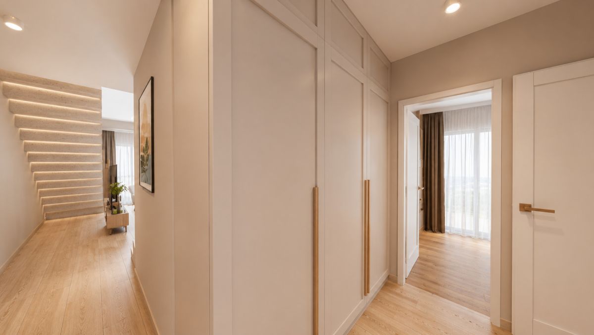 Wysoki salon i dwa poziomy 4 pokojowy apartament - ujecie 5