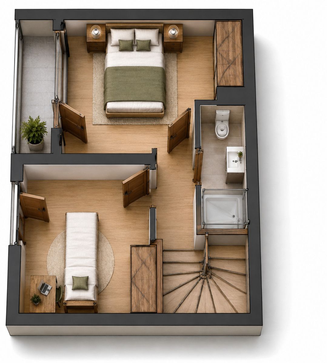 5 pokoi, apartament na Czyżynach. - ujecie 6