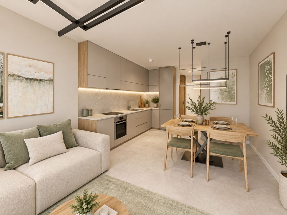 2 pokoje | 44 m2 | Ogródek | Harmonogram - ujecie 3