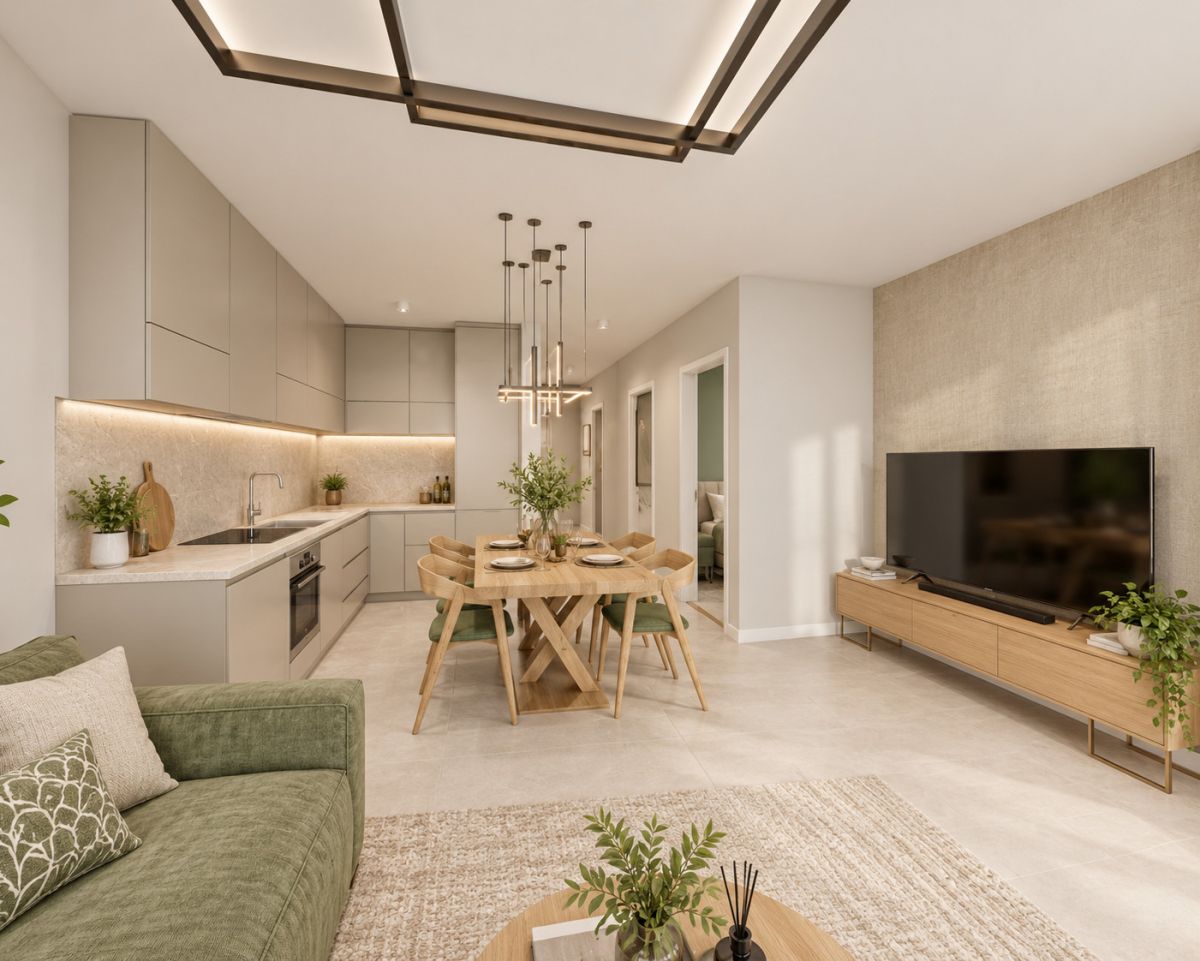 4 pokoje | 73 m2 | Dwie łazienki | Harmonogram - ujecie 2