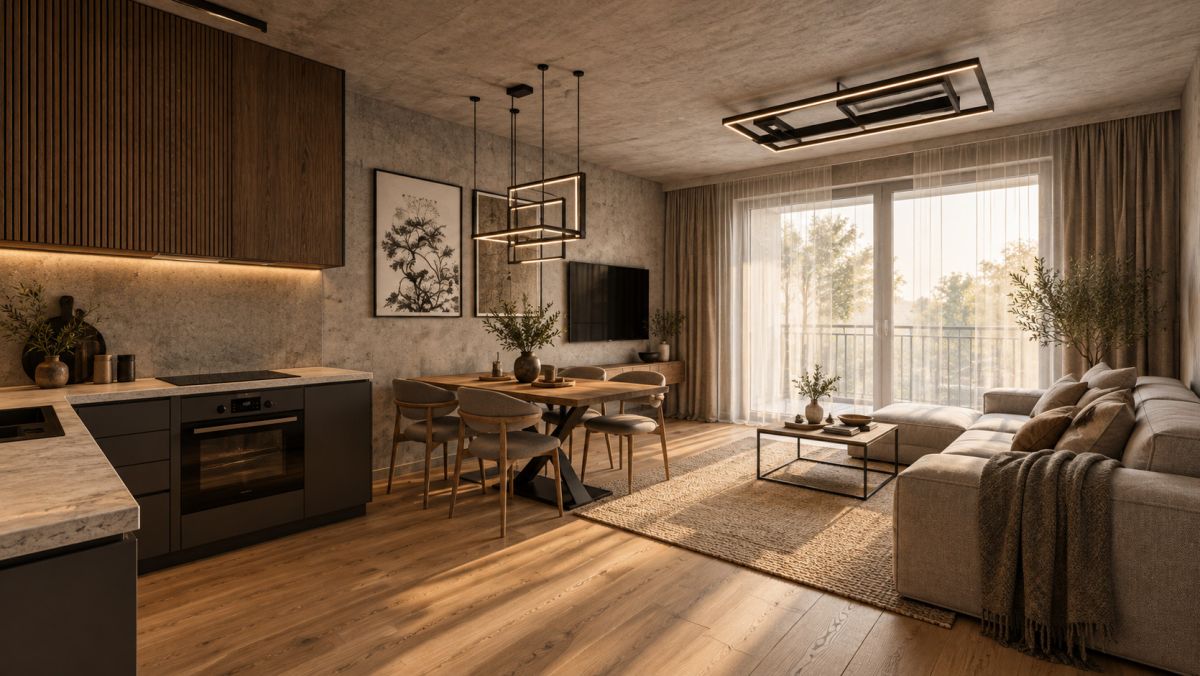 4 sypialnie, duży salon - ostatnie mieszkanie - ujecie 2